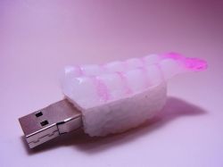 【日本のおみやげ】【ホームステイおみやげ】【日本土産】♪リアル寿司USBメモリ8GB♪【甘えび】本物そっくり