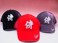 【日本のおみやげ】◆和風キャップ【侍JAPAN】メッシュタイプ3色りお選びください