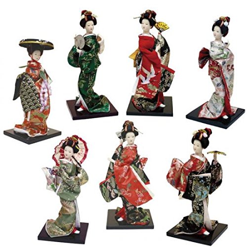 日本のおみやげ】◇日本人形【小】7種類の中から店長お任せとなります。