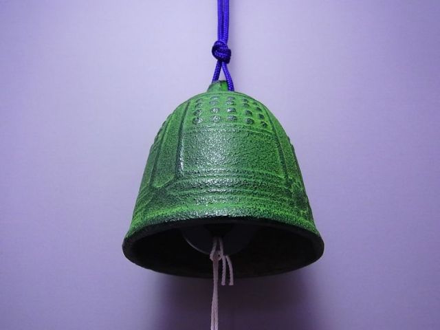 日本のおみやげ】◇風鈴【釣鐘大】南部鉄器
