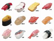 【日本のおみやげ】【ホームステイおみやげ】【日本土産】♪リアル寿司キャンドル♪【ネタお任せ6種類セット】本物そっくり