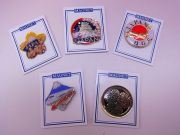 【日本のおみやげ】◆日本柄マグネット5Ｐセット【A】