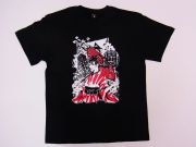 【日本のおみやげ】【ホームステイおみやげ】【日本土産】（漢字・和柄）◆和風Tシャツ【東京ガール】大人用（M～LL）黒地