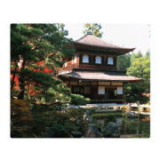 【日本のおみやげ】◆マウスパッド【銀閣寺】