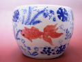 【日本のお土産】◆ミニチュア火鉢【金魚】