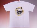 【日本のおみやげ】【ホームステイおみやげ】【日本土産】（漢字・和柄）◆和風Tシャツ【サークルJAPAN】大人用（M～LL）白地