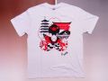 【日本のおみやげ】【ホームステイおみやげ】【日本土産】（漢字・和柄）◆和風Tシャツ【京都舞妓】大人用（S～LL）白地