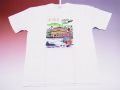 【日本のおみやげ】【ホームステイおみやげ】【日本土産】（漢字・和柄）◆和風Tシャツ【金閣舞妓】大人用（S～3L）白地