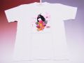 【ホームステイおみやげ】【日本土産】（漢字・和柄）◆和風Tシャツ【おさげ】子供用（80cm～150cm）白地