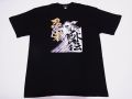 【ホームステイおみやげ】【日本土産】（漢字・和柄）◆和風Tシャツ【忍者】子供用（100cm～150cm）黒地