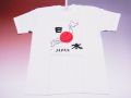 【ホームステイおみやげ】【日本土産】（漢字・和柄）◆和風Tシャツ【地図日本】子供用（100cm～150cm）白地