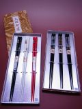 【日本のおみやげ】◆日本のお箸【若狭塗】トムソン箱入3膳セット
