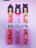 【日本のおみやげ】◆和紙人形しおり【しおり】当店お任せ（絵柄アソート）3種セット