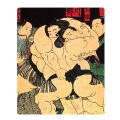【日本のおみやげ】◆マウスパッド【相撲（取組）】