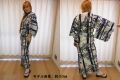 【日本のおみやげ】◆外国人向け浴衣【太竹】女性用（S～LL）