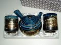 【日本のおみやげ】◆黒流し【茶器3点】茶の間セット