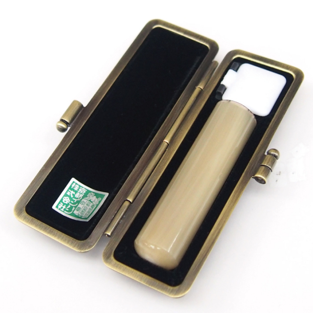 ブロンズ枠ケース純白オランダ