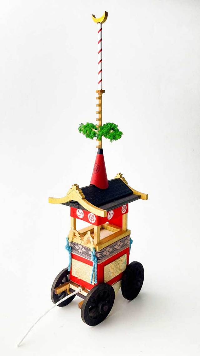 京都祇園祭ミニチュア鉾 月鉾