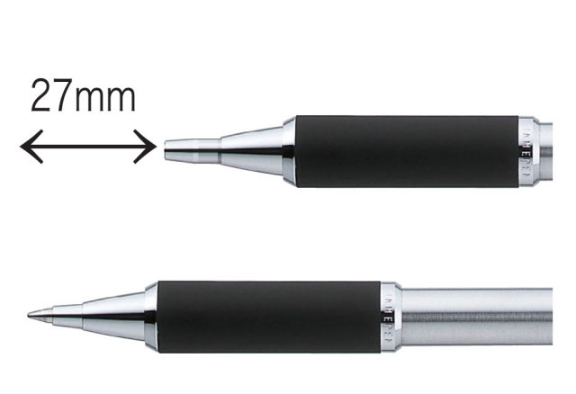 ネームペンキャップレスSシルバー