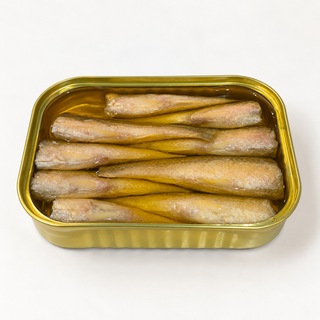 琵琶湖・沖島からの贈りもの。本もろこオイル漬（カレー風味）【京都・錦「のとよ」】
