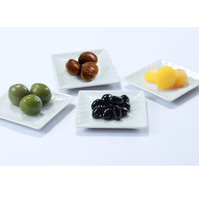 感謝の気持ちを上質な甘みにのせて。甘露煮４ビンセット【黒豆茶庵　北尾】