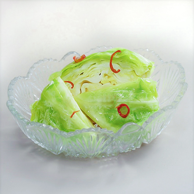 やわらかな甘みとあっさりした味わいの春キャベツ【京つけもの　「桝悟」ますご】