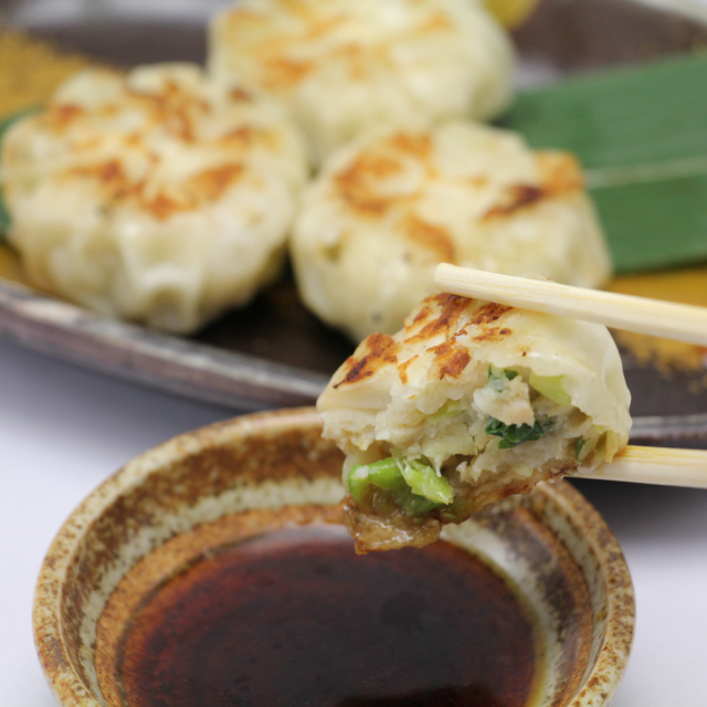 4袋セット】国産原料にこだわった海老入り九条ねぎまんじゅう えび 葱