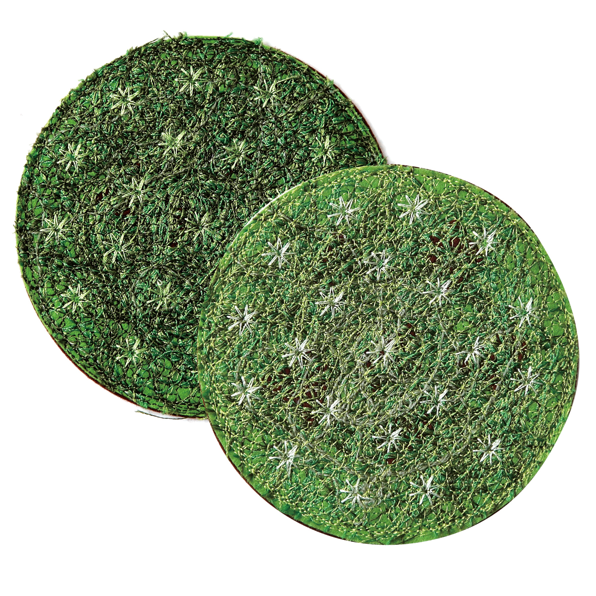 KY09-70／コースター／苔／【6セットまでゆうパケット可】