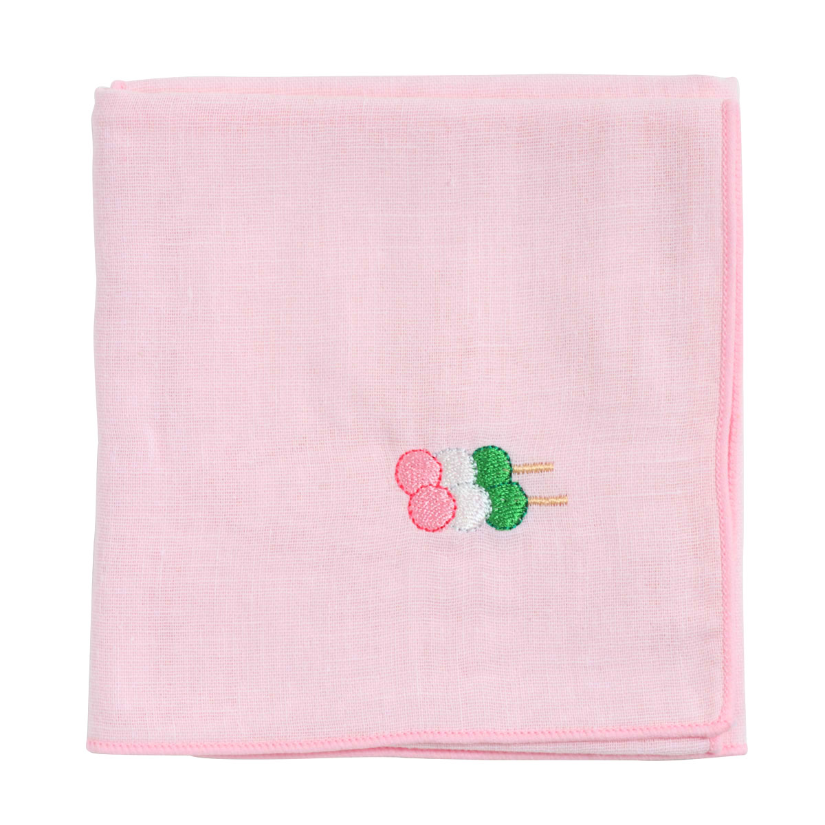 KY28-359G／ガーゼハンカチ／花見団子／【6枚までゆうパケット可】