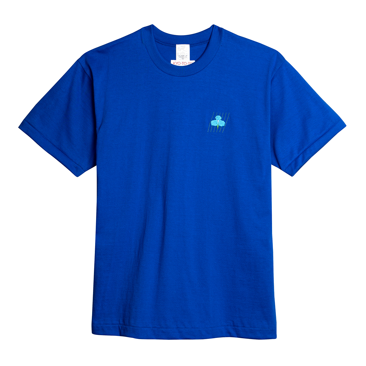 KY54-1185／Tシャツ（青）／杜若