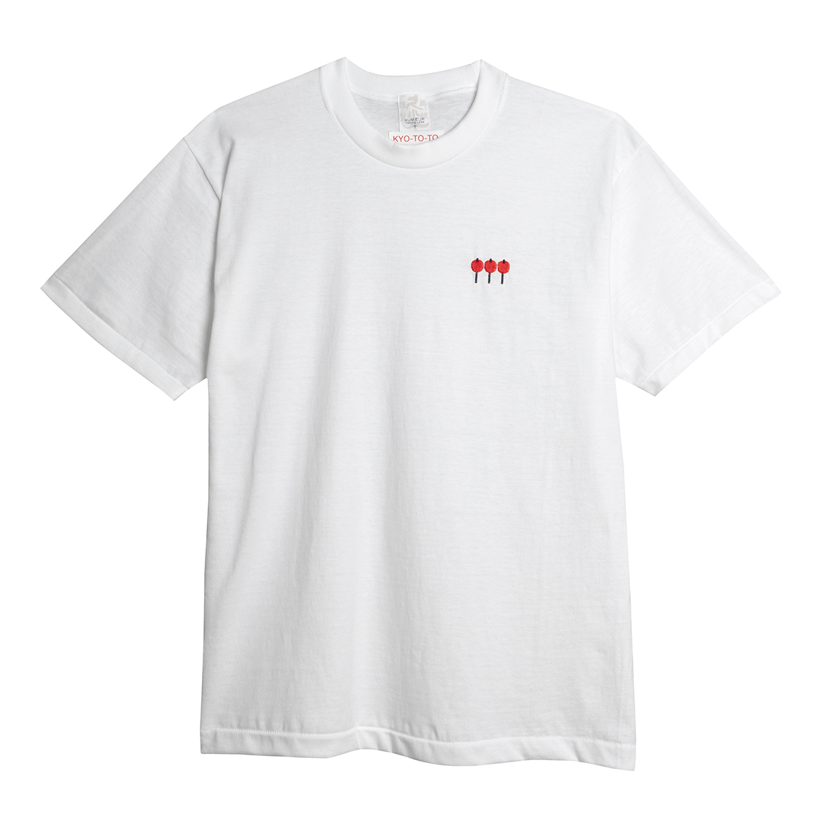 KY54-1187／Tシャツ（白）／りんご飴