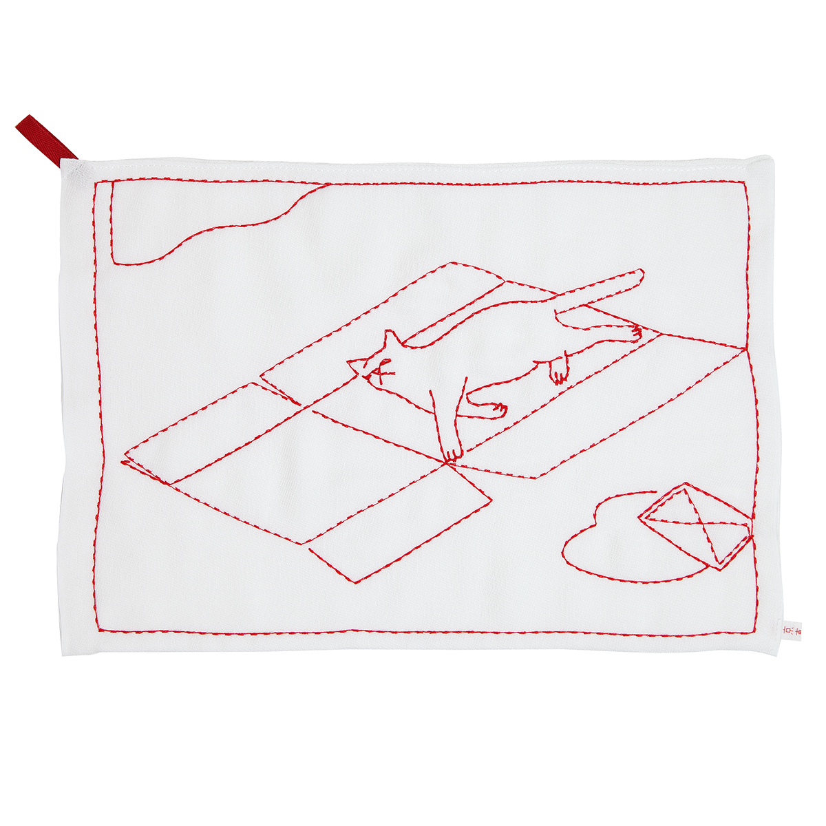 KY59-1058／ふきん／日向ぼっこ／【4枚までゆうパケット可】