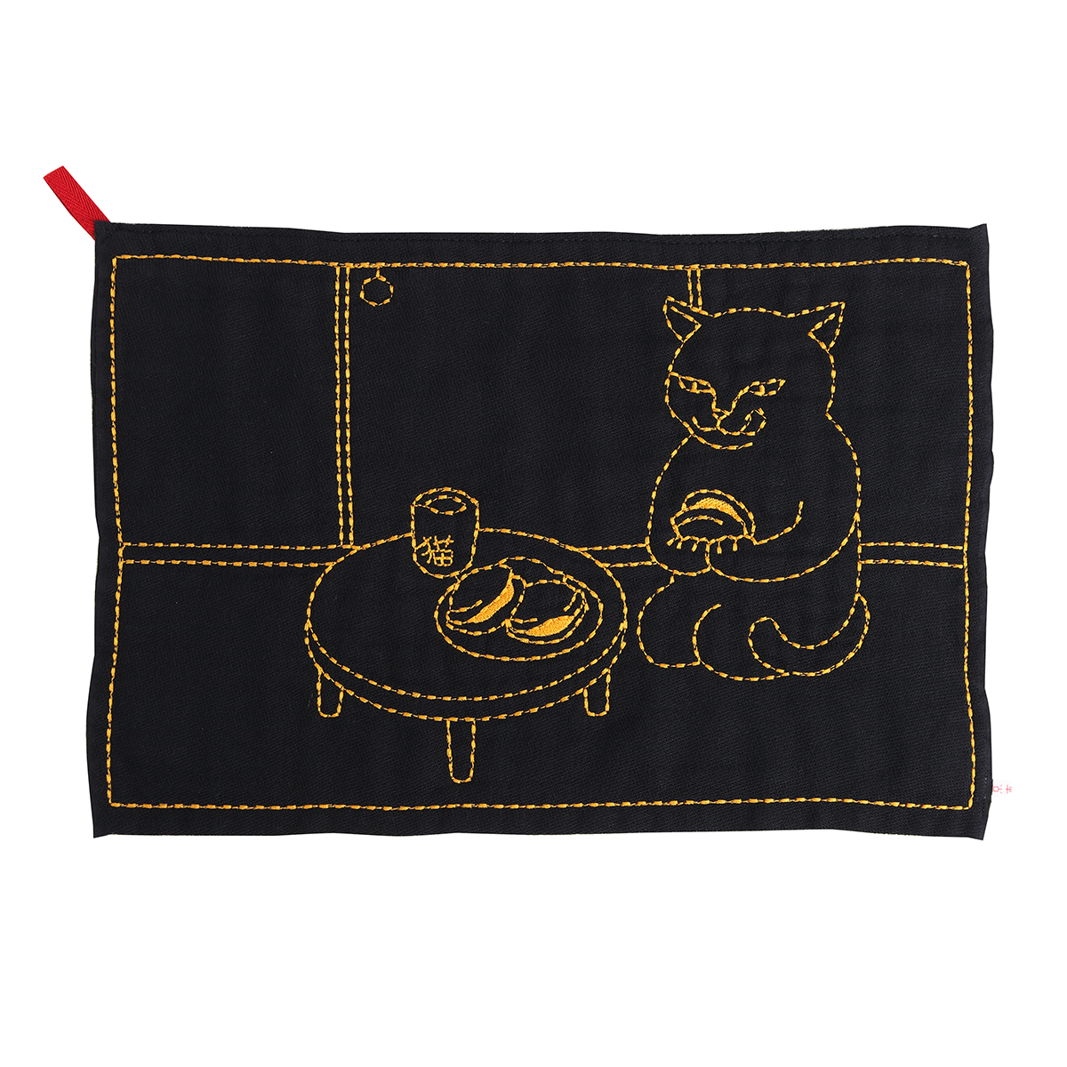 KY59-1093／ふきん／どら焼きいただきます。／【4枚までゆうパケット可】