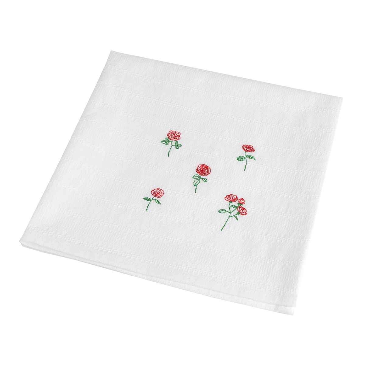 KY59-1097／ティータオル／薔薇／【2枚までゆうパケット可】