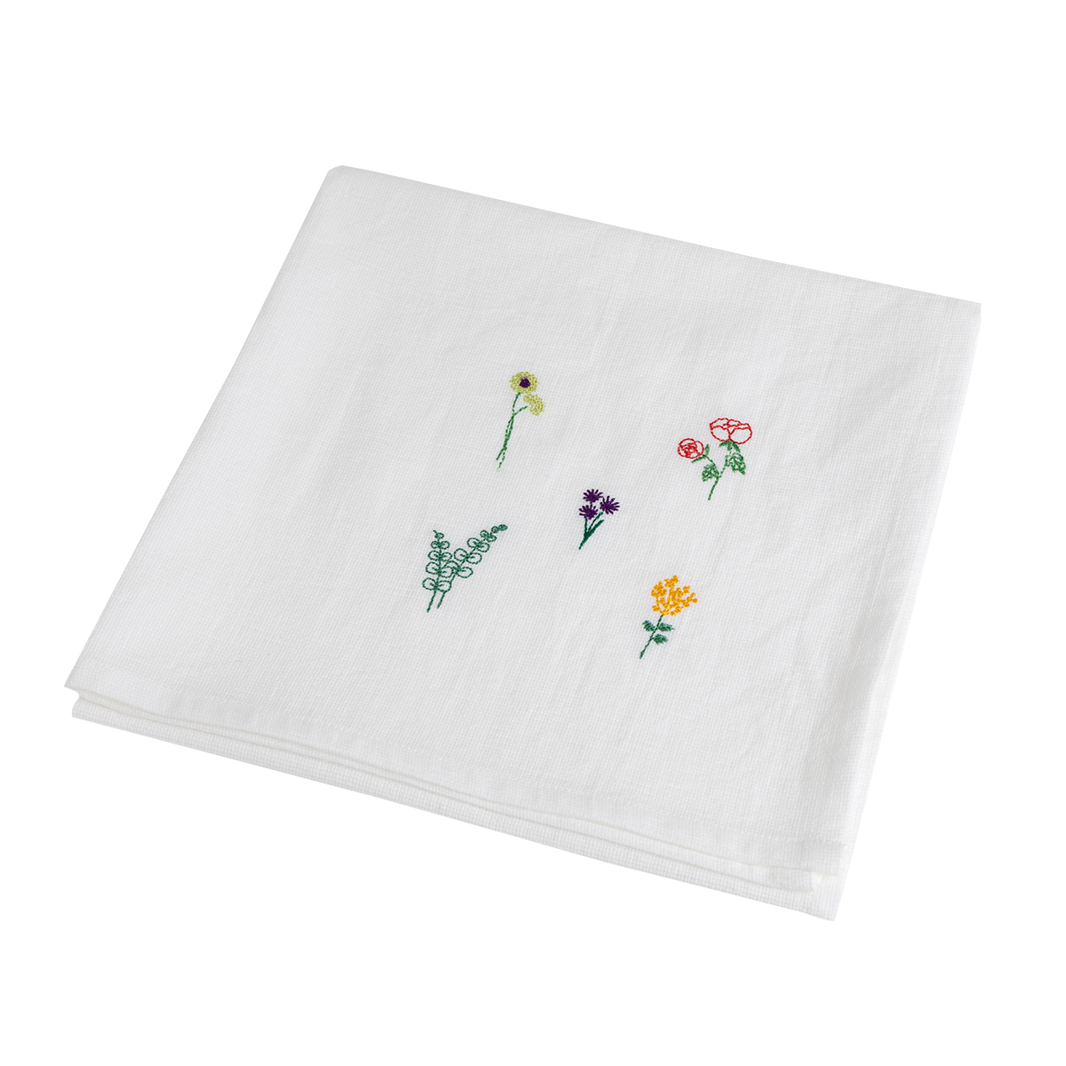 KY59-1098／ティータオル／切り花／【2枚までゆうパケット可】