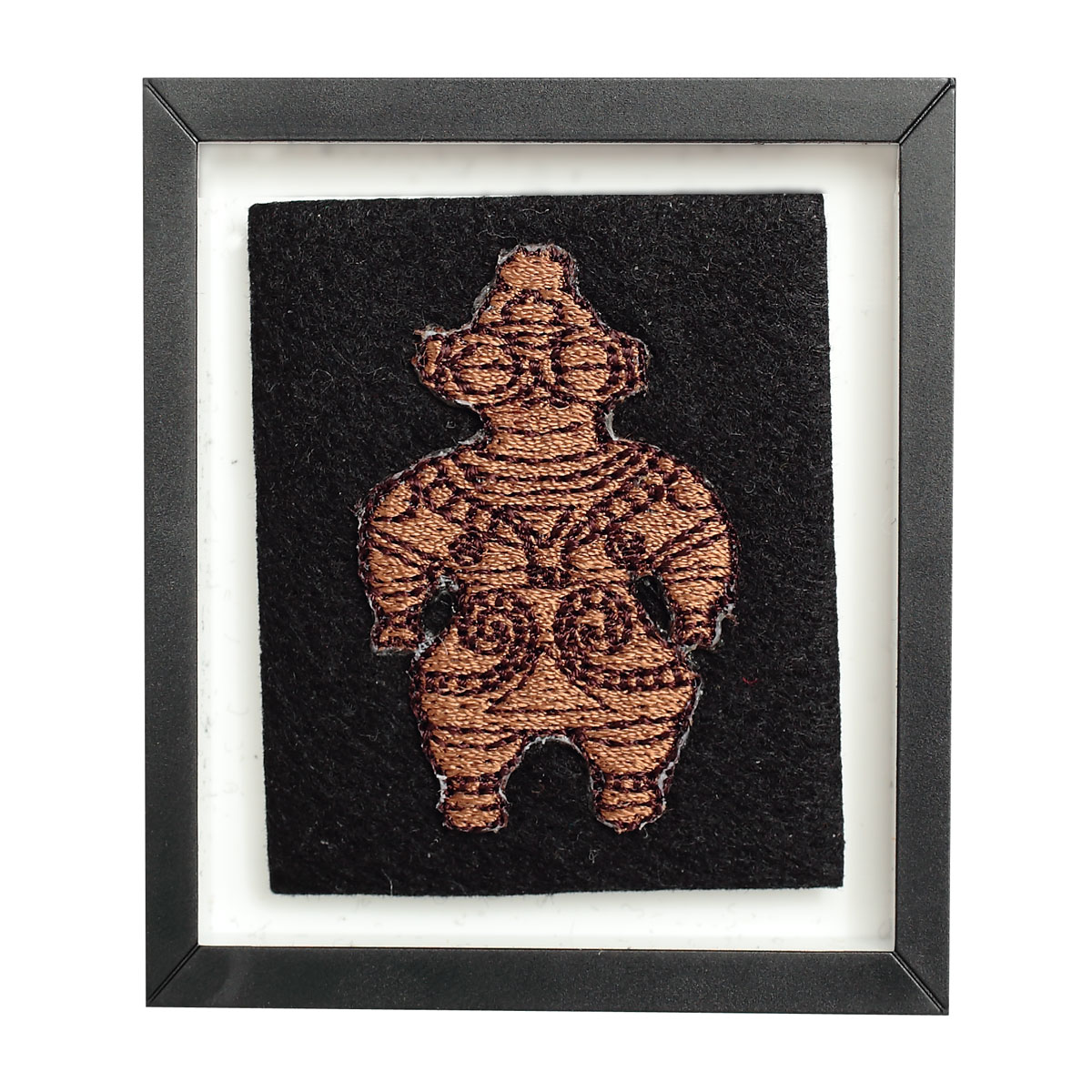 KY60-497／ミニアートフレーム／遮光器土偶／【8個までゆうパケット可】