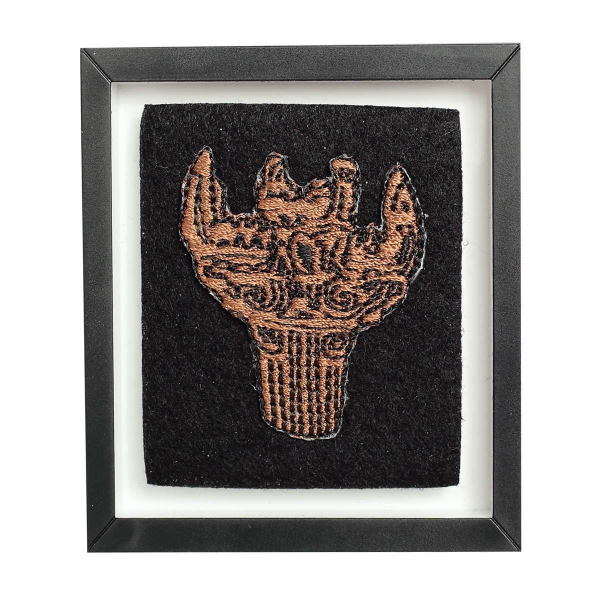 KY60-682／ミニアートフレーム／火焔型土器／【8個までゆうパケット可】