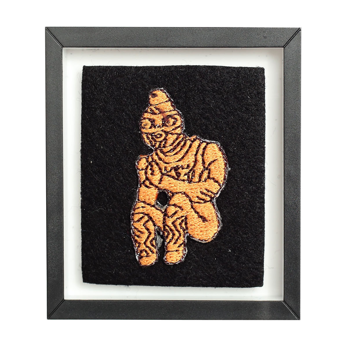 KY60-816／ミニアートフレーム／合掌土偶／【8個までゆうパケット可】