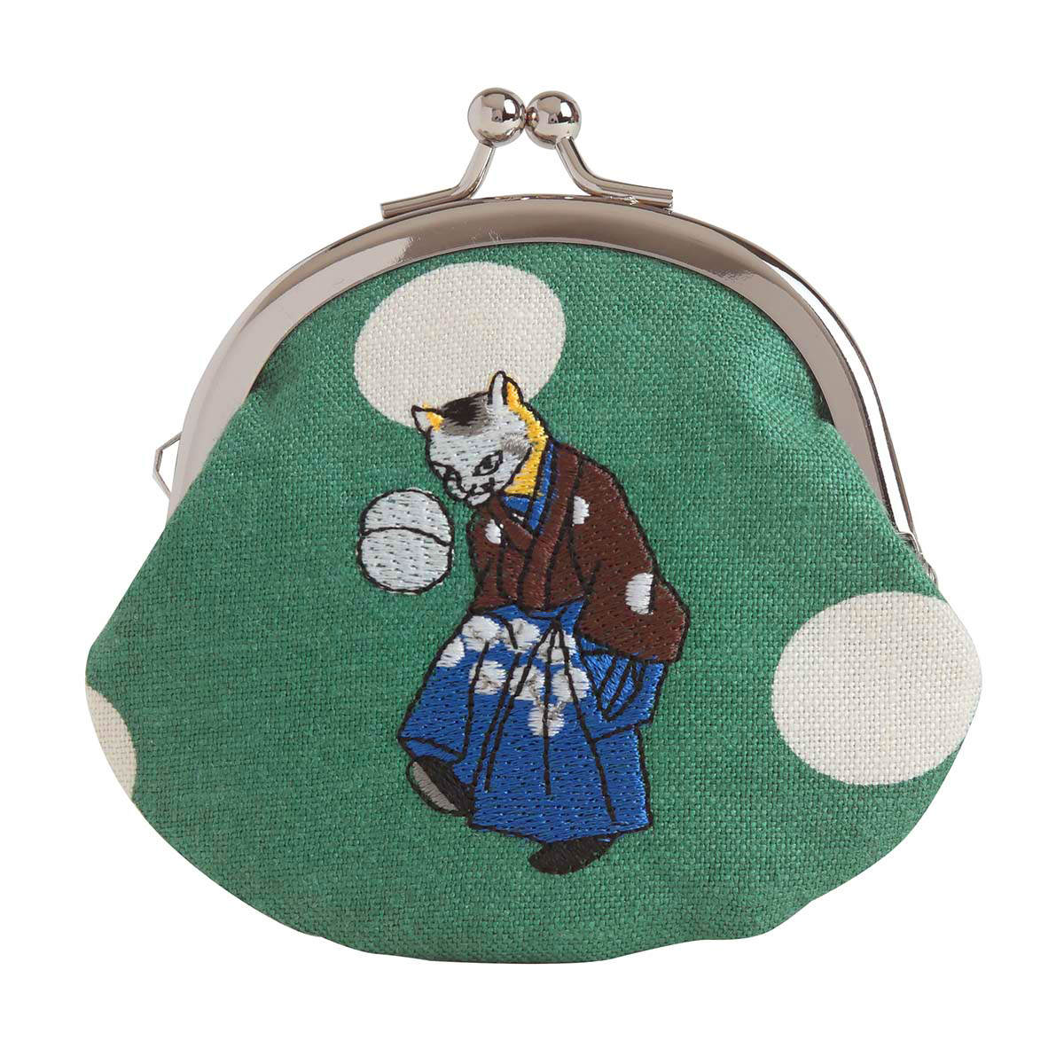 KY70-1122／ミニがま口／流行猫　乱ぐい渡り／【3個までゆうパケット可】