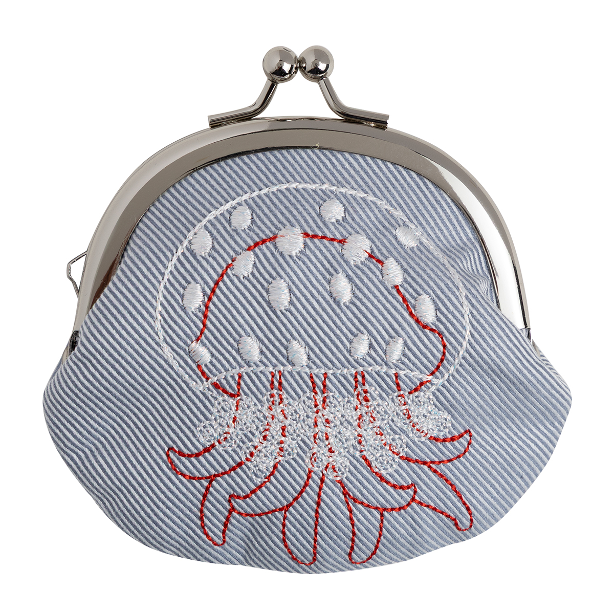 KY70-1213／ミニがま口／たこくらげ／【3個までゆうパケット可】