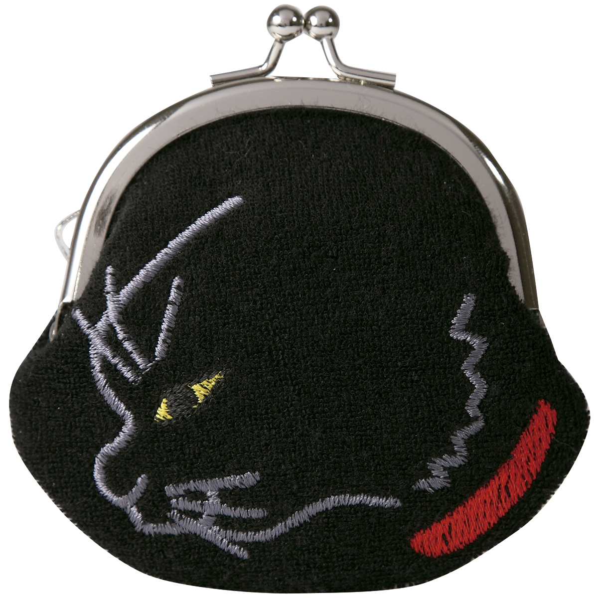 KY70-63／ミニがま口／くろ／【3個までゆうパケット可】