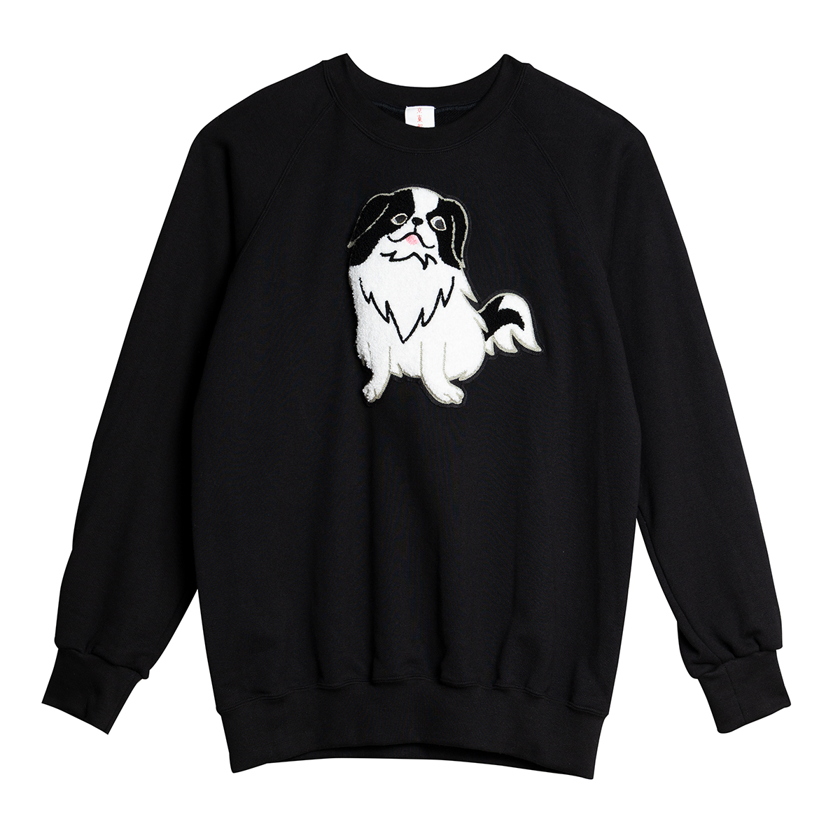 KY87-1163／トレーナー／狆（ちん）(黒)