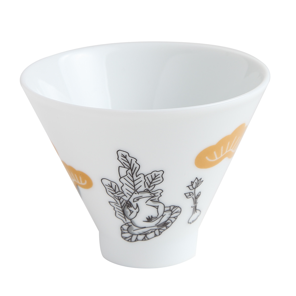 KY94-826／煎茶碗／偽蛙仏(松)