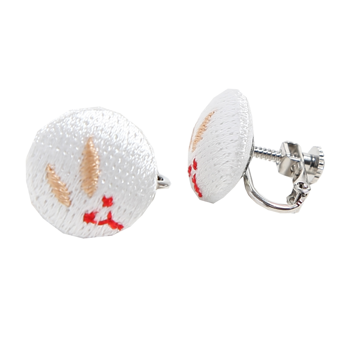 KY97-371／イヤリング／うさぎ饅頭