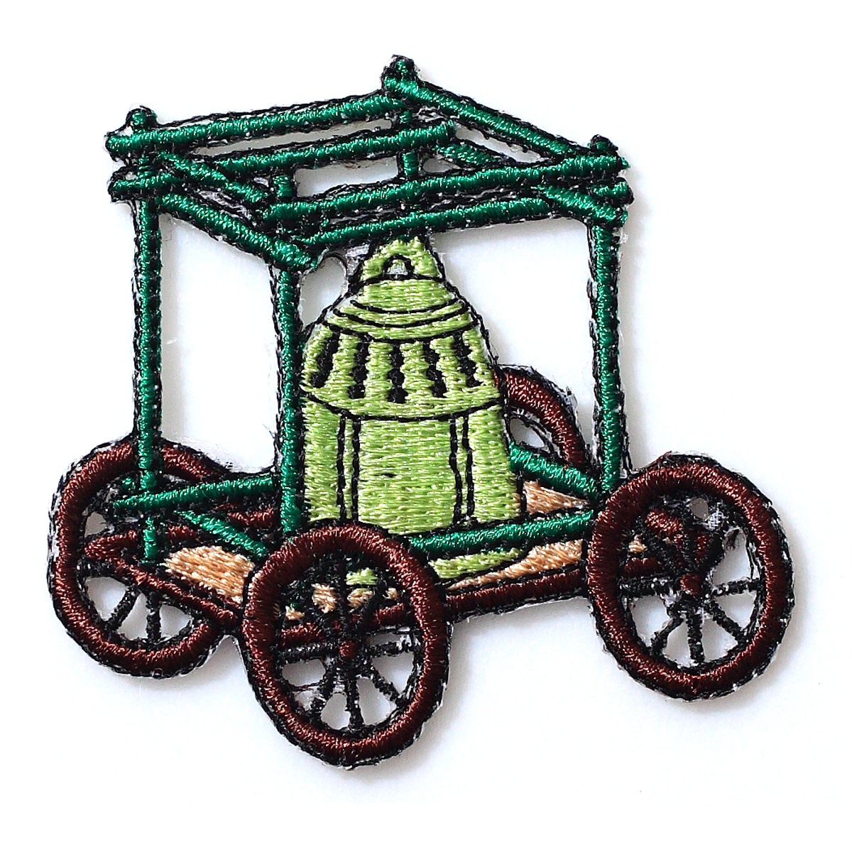 KYW-014／ワッペン／鐘勧進／【ゆうパケット可】