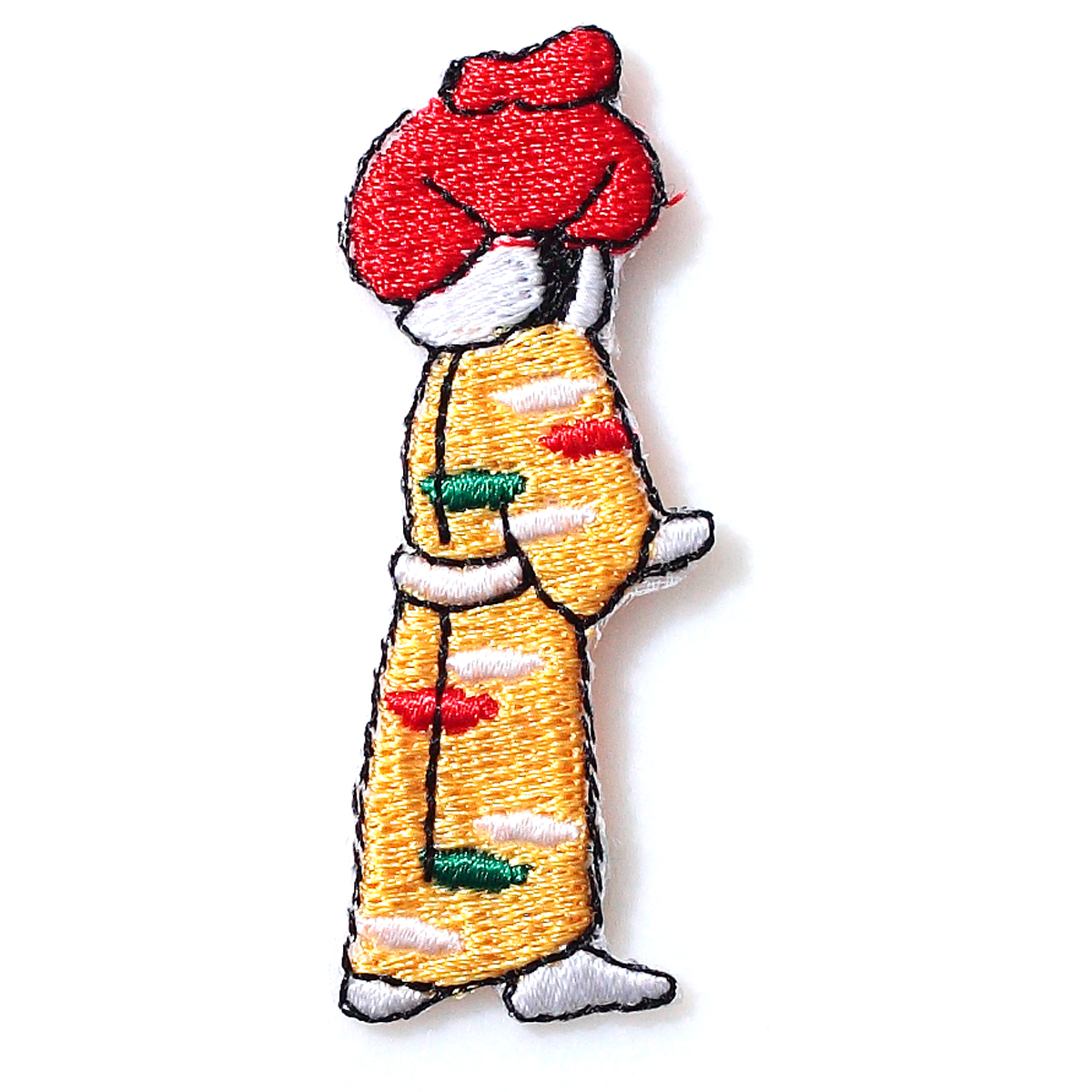 KYW-018／ワッペン／大原女２／【ゆうパケット可】