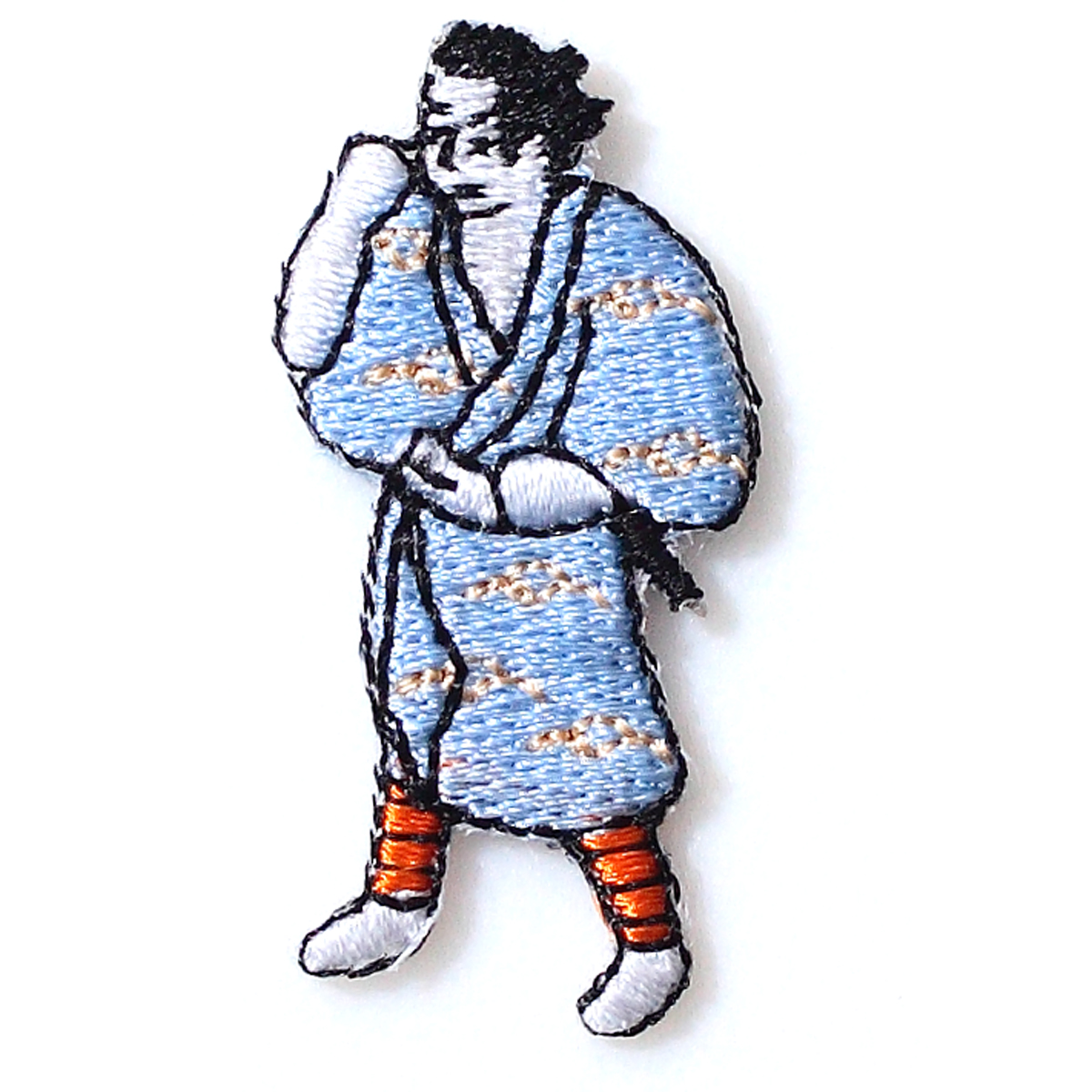 KYW-030／ワッペン／籠屋２／【ゆうパケット可】