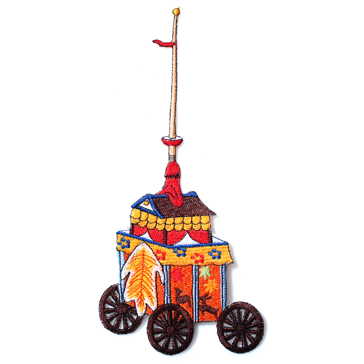 KYW-100／ワッペン／鉾／【ゆうパケット可】