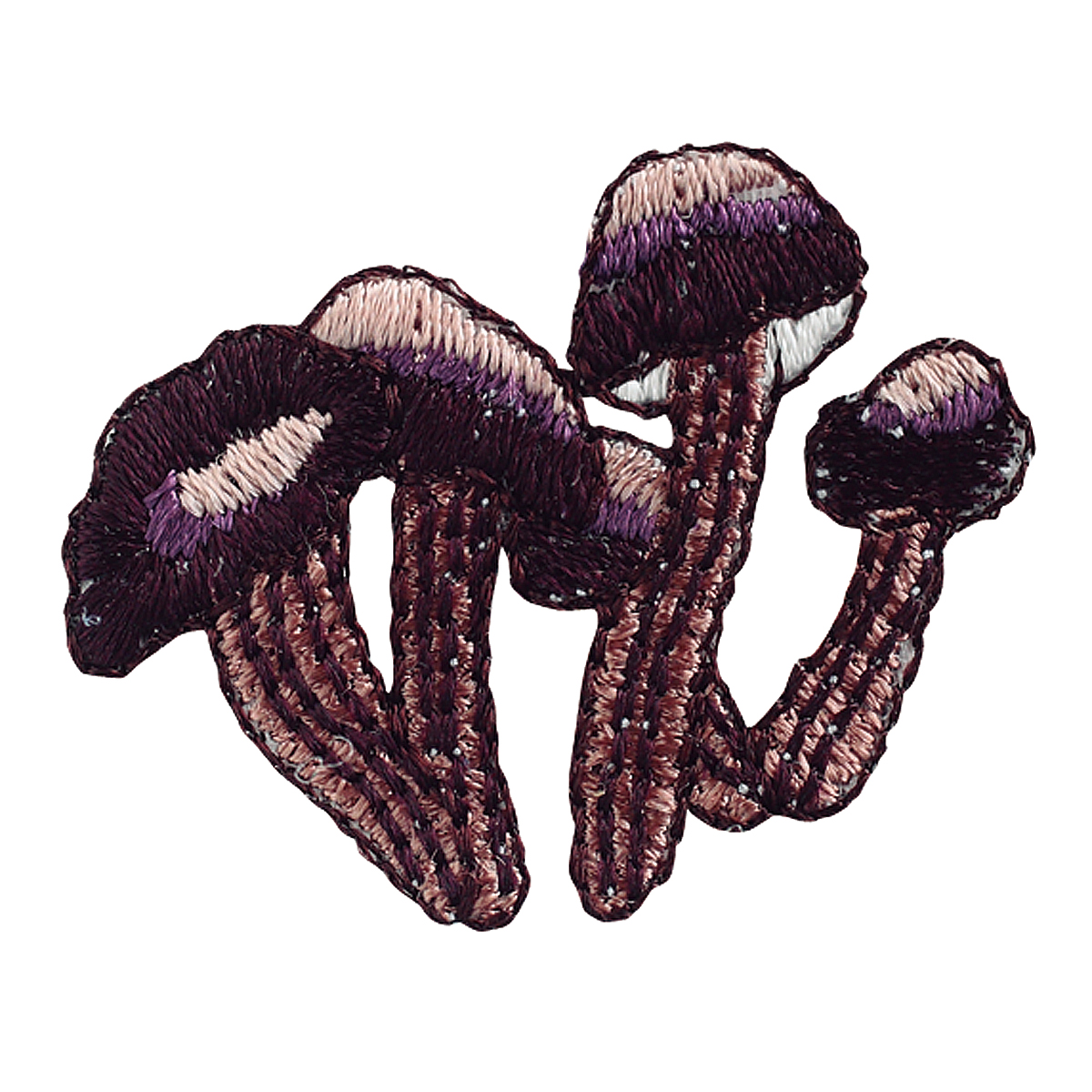 KYW-319／ワッペン／やぶしめじ／【ゆうパケット可】