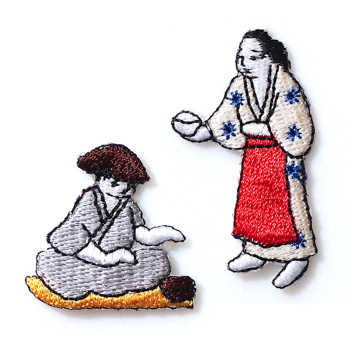 KYWS-073／ワッペン／物乞と女将／【ゆうパケット可】